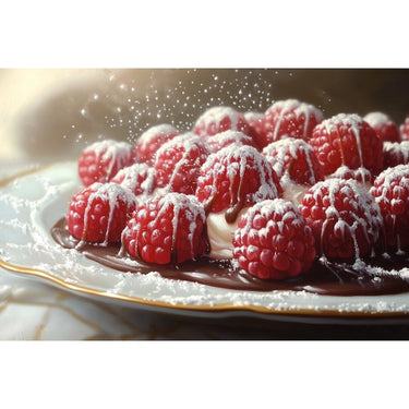 Peinture Tableau Framboises